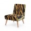 Net-Steals Europe New, Decorative Accent Chair - Wild Animal
