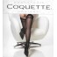New Coquette 1756X One Size/XL Thigh High Stockings With Back Seam
