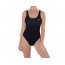Net-Steals Classic, low-cut back swimsuit, New for 2021 - Solid Colors **Many to choose from**