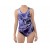 Net-Steals Cut-Out Back One Piece Swimsuit - Wild Flowers