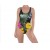 Net-Steals New for 2022, Low Cut Back Swimsuit - Wild Flowers