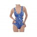 Net-Steals New for 2024, Side Cut Out Swimsuit - Blue Spark