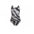 Net-Steals Europe's, New for 2024, women's classic low-cut back One-Piece Swimsuit - The Zebra