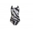 Net-Steals Europe's, New for 2024, women's classic low-cut back One-Piece Swimsuit - The Zebra