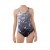  Net-Steals NEW FOR 2024, Cut-Out Back One Piece Swimsuit - Gold Sparkle