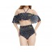 Net-Steals NEW FOR 2024, Halter Flowy Bikini Set - Jewel Sparkle