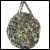 Net-Steals New, Giant Round Zipper Tote Bag - Army Camo