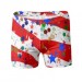 Net-Steals new, Men's Swimsuit from Europe - Red, White and Star