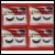 Glamour Look lashes Vivace Beautique Beauty Dress Eye Lashes Night on the Town 4 PACKS