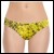 Net-Steals Europe New, Lace Panty - Gold Scaley