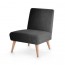 Net-Steals Europe New, Decorative Accent Chair - Leather Look