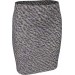Net-Steals New Fitted Skirt from Canada - Gray Stone