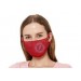 Net-Steals, Newfor 2021, Crease Cloth Face Mask(Adult) - I'm vaccinated (Red)