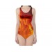 Net-Steals New, One-Piece Swimsuit - Fire Flame