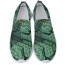 Net-Steals New for 2022, Men's Slip on Sneakers - Green Abstract