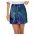 Net-Steals New for 2022, Mini Front Wrap Skirt - Blue Fantasia