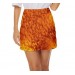 Net-Steals New for 2022, Mini Front Wrap Skirt - Orange Burst