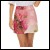 Net-Steals New for 2022, Mini Front Wrap Skirt - Pink Floral