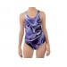Net-Steals Cut-Out Back One Piece Swimsuit - Wild Flowers
